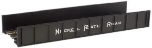 A black box with the words nickel rate written on it.