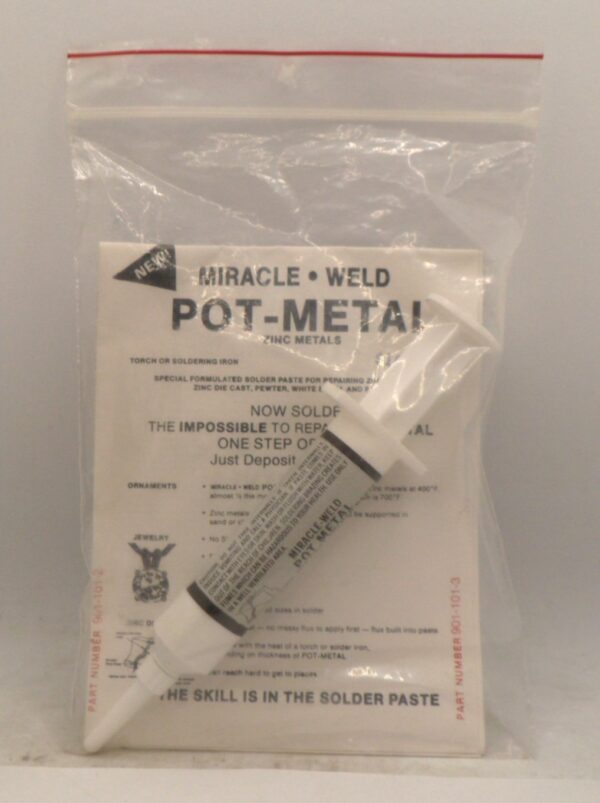 Miracle Weld Pot Metal Solder Paste