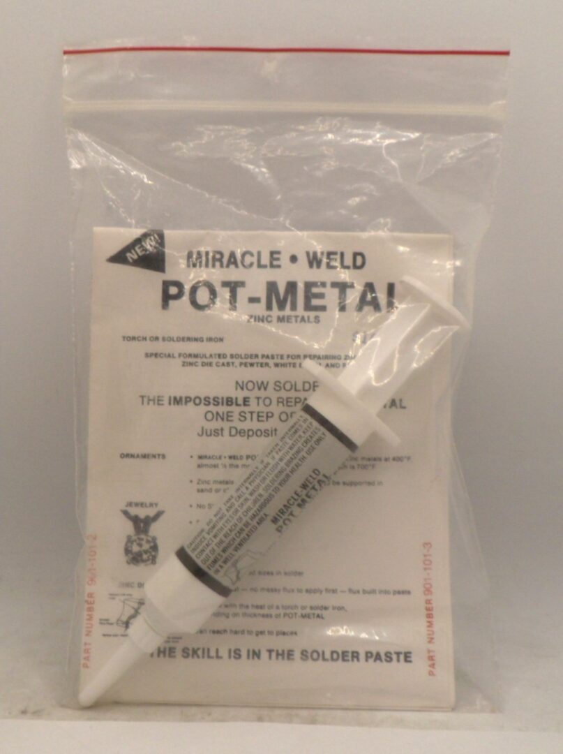 Miracle Weld Pot Metal Solder Paste