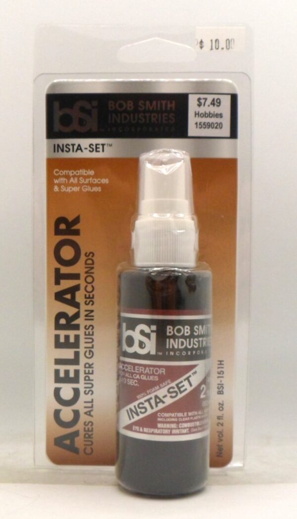 Bob Smith Industries 1559020 Insta-Set™ CA Accelerator 2 fl. oz.