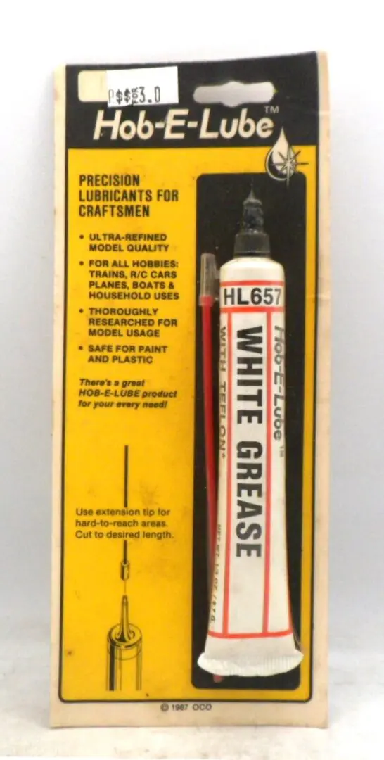 Woodland Scenics HL657 Hob-E-Lube White Grease